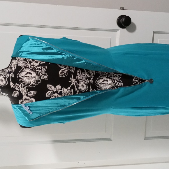 🆕️ 🩵Antonio Melani🩵 - Teal Mika Dress - Picture 8 of 13